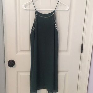Emerald Green Shift Dress